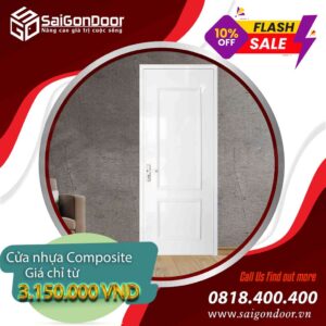 Mẫu cửa nhựa Composite SaiGonDoor