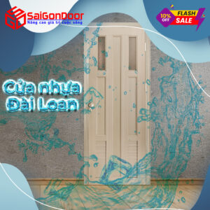 Mẫu cửa nhựa Đài Loan SaiGonDoor